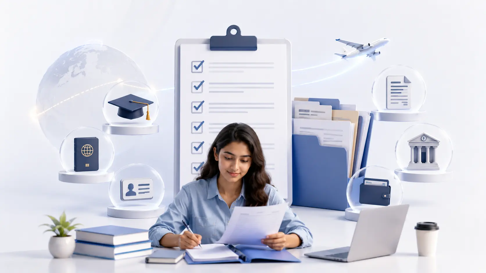 Complete education loan documents checklist for studying abroad banner